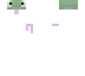frog hat and purple ribbon base