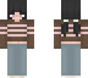 girl with cute sweater!