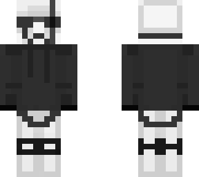 grayed out stormtrooper in hoodie