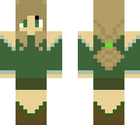 green wolf girl