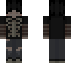 grunge skeleton