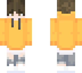 me with yellow hoodie