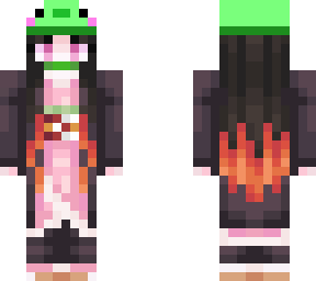 nezuko frog hat