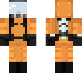 orange protection suit