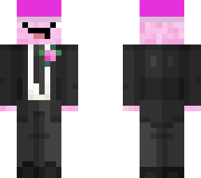 pink suit man