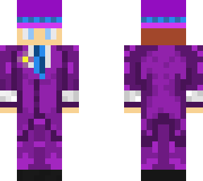 purple wedding skin