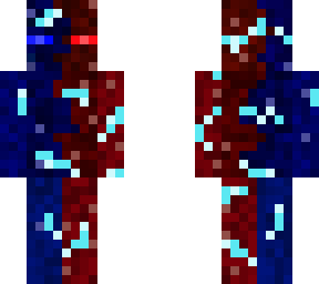 red & blue charged
