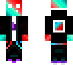red and blue slime