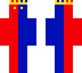 red blue king  op