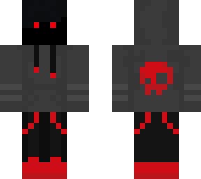 red man with a red skull
