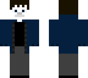 simplified blue jacket skin.