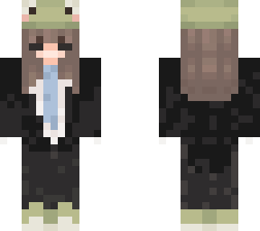 suited frog