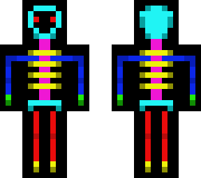vibrant skeleton