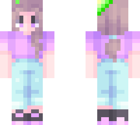 a female