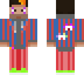 auron cubito pogo con sueter /skin gruesa(cuerpo grueso