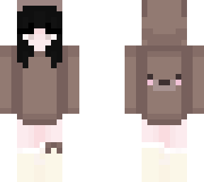 bear girl w black hair