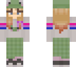 bi***ual frog girl with cancer ribbon