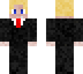 blond in suit