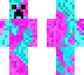 blue & purple creeper