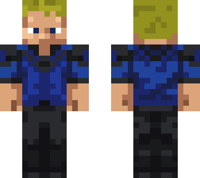 blue skin