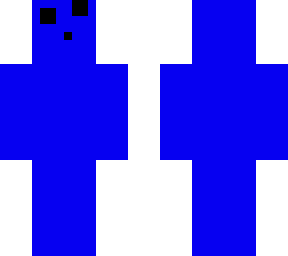 blue slime skin