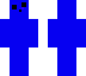 blue slime skin
