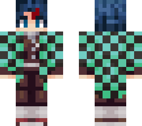 blue tanjiro
