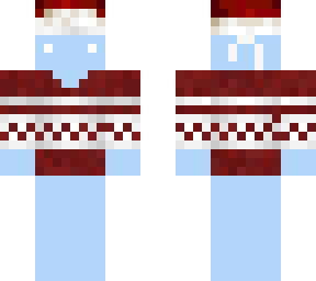 blue tomelliug in christmas clothes (request)