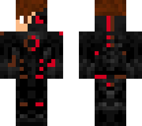 brown and red cyborg