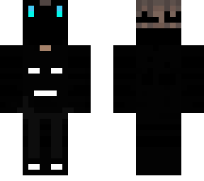 cyan black masked