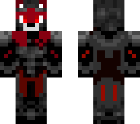 demon armor red