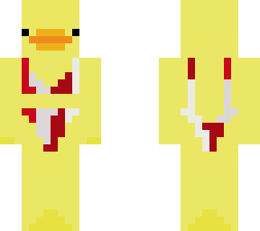 duck in bikini