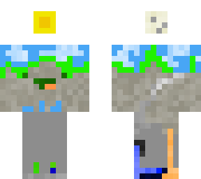 earth(face on stone)