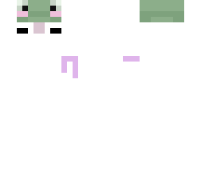 frog with ribbon