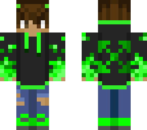 green flames demon