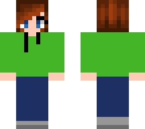 green hoodie boy