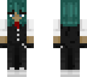 haku in a suit