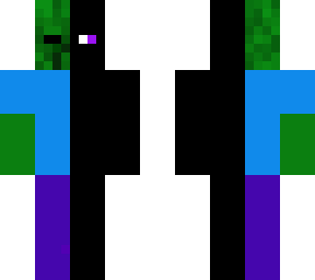 half enderman half zombie