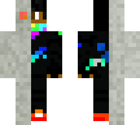 my brother neon boy robot
