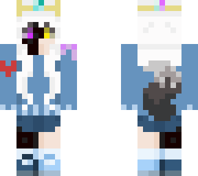 my minecraft skin ( glatt sweater, techno support)