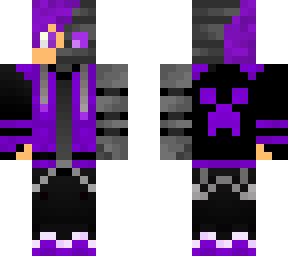 purple cyborg