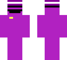 purple guy with a hat