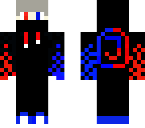 red and blue gamer boy j