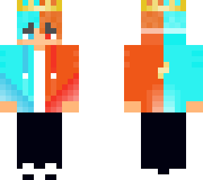 red blue king