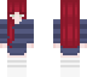 red haired comfy