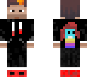 skin auronplay, con rodolfo en la parte trasera de la camiseta
