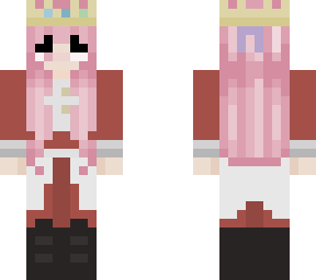 technoblade girl w/ ribbon