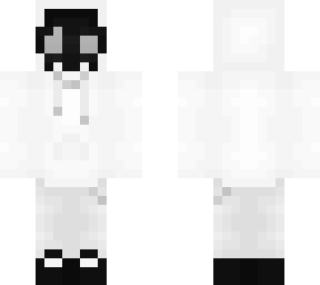 white hoodie skull mask