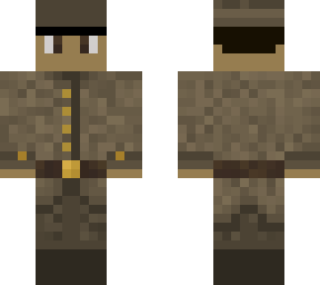 worn uniform