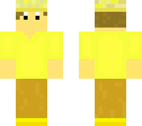 a man wearing yellow sout